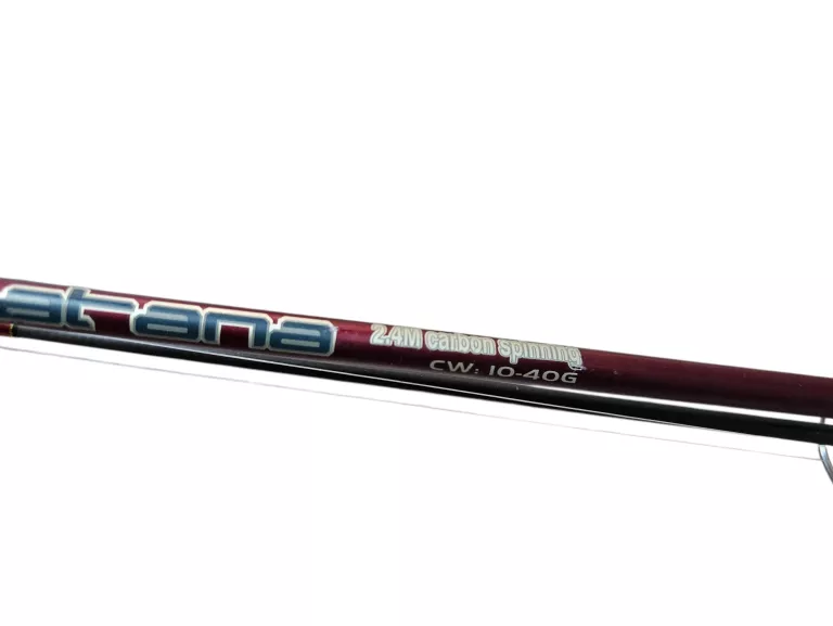WĘDKA MIRACLE FISH CATANA 2.4M CARBON SPINNING CW. 10-40G + KOŁOWROTEK