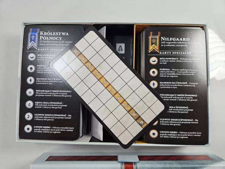 ZESTAW KART DO GRY W GWINTA WIEDŹMIN 3 DZIKI GON KREW I WINO PS4