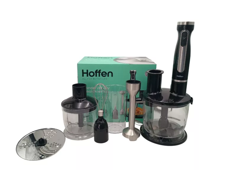 BLENDER RĘCZNY Z MALAKSEREM HOFFEN HB-3390 1000W ROZDRABNIACZ UBIJACZKA