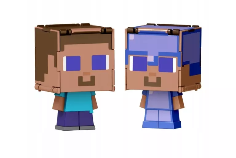 MINECRAFT FIGURKA STEVE Z TRANSFOMACJĄ JCN19