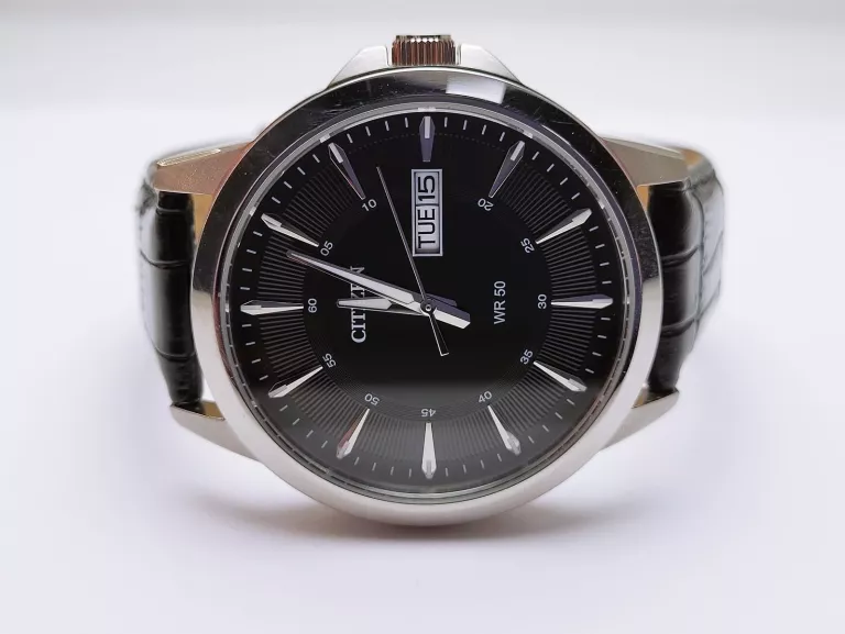 ZEGAREK MĘSKI CITIZEN LEATHER BF2011-01EE KOMPLET