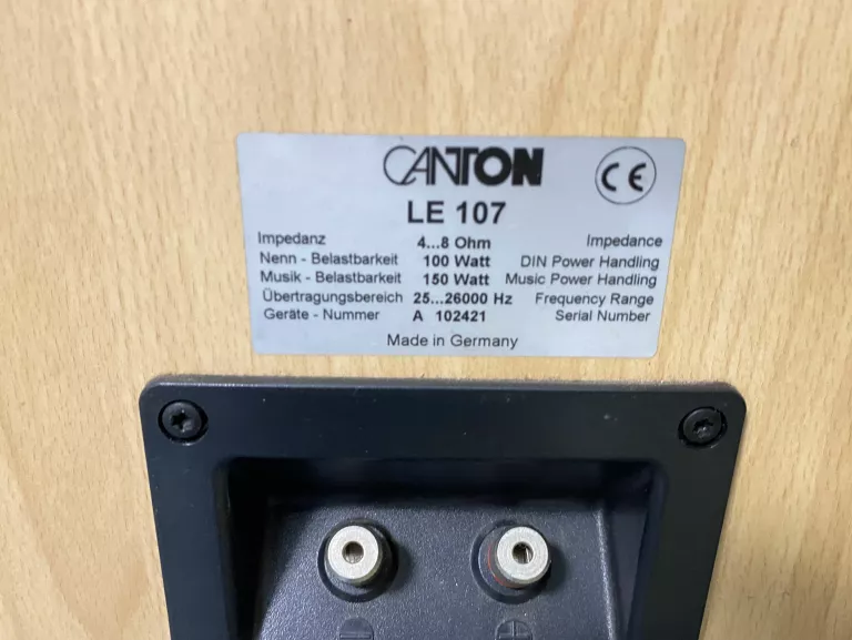 CANTON LE 107 KOLUMNY STEREO PODŁOGOWE SŁUPKI
