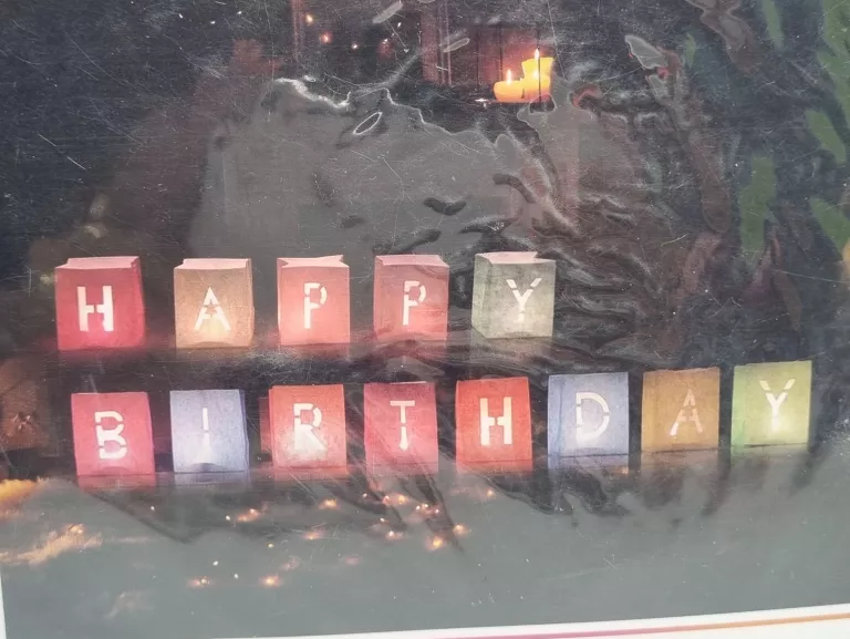 ZESTAW URODZINOWY LAMPIONY HAPPY BIRTHDAY 13 SZT