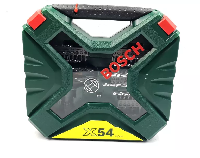 ZESTAW  BOSCH X-LINE  W WALIZCE  54 ELEMENTY