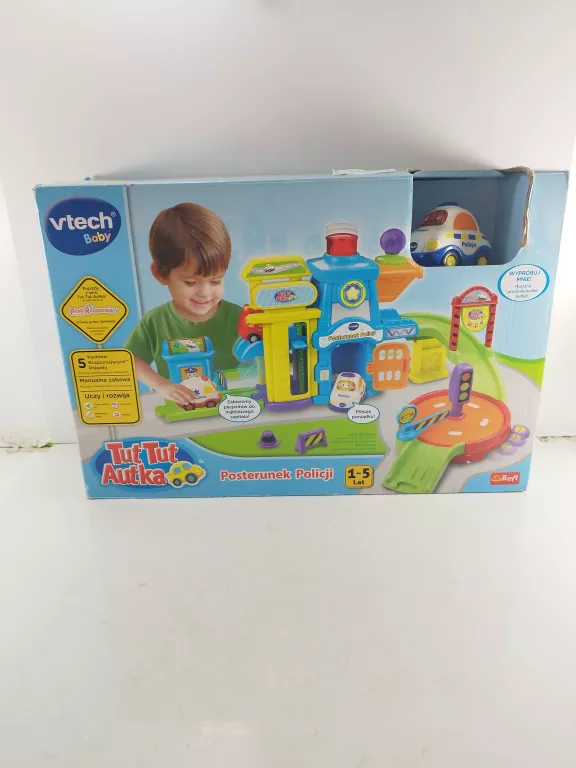 VTECH GARAŻ POSTERUNEK POLICJI 61073