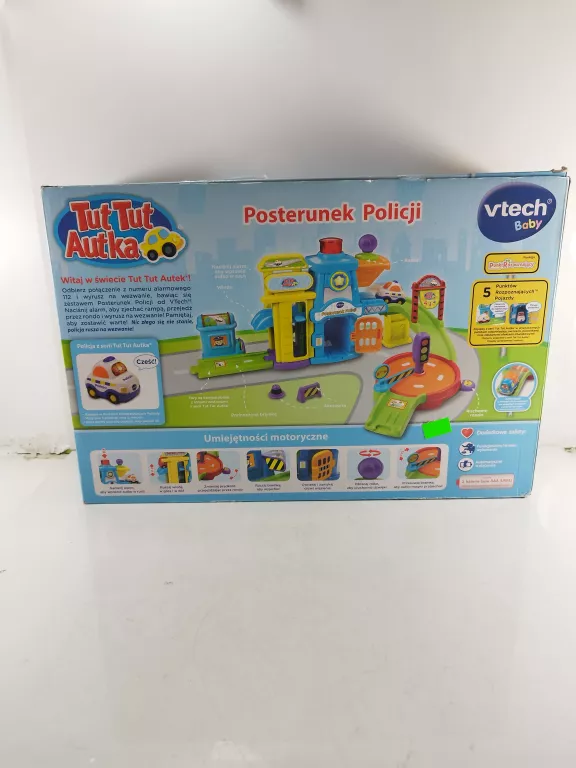 VTECH GARAŻ POSTERUNEK POLICJI 61073