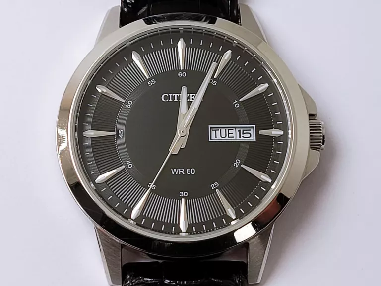 ZEGAREK MĘSKI CITIZEN LEATHER BF2011-01EE KOMPLET