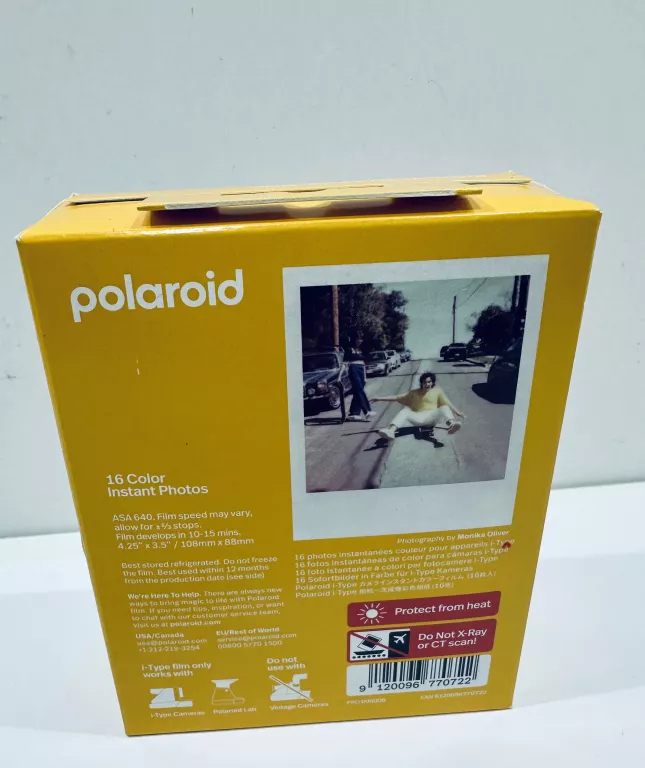 POLAROID WKŁADY I-TYPE COLOR DO APARATU