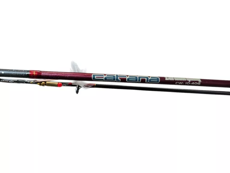 WĘDKA MIRACLE FISH CATANA 2.4M CARBON SPINNING CW. 10-40G + KOŁOWROTEK