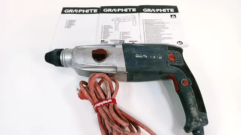 MŁOTOWIERTARKA GRAPHITE 58G527 / WALIZKA / AKCESORIA
