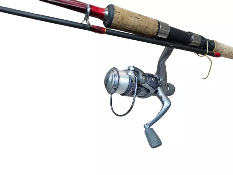 WĘDKA MIRACLE FISH CATANA 2.4M CARBON SPINNING CW. 10-40G + KOŁOWROTEK