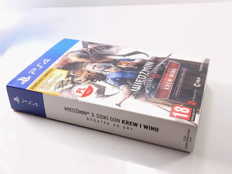 ZESTAW KART DO GRY W GWINTA WIEDŹMIN 3 DZIKI GON KREW I WINO PS4