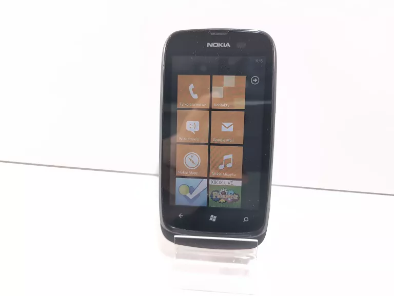 TELEFON NOKIA LUMIA 610 256 MB / 8 GB 3G CZARNY