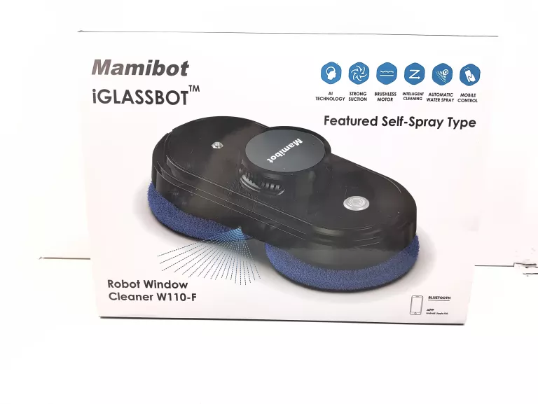 ROBOT DO MYCIA OKIEN MAMIBOT W110-F CZARNY