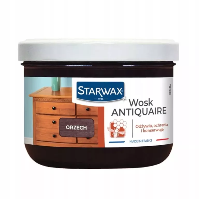 STARWAX WOSK W PAŚCIE ORZECH 375ML