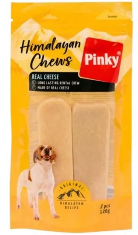 PINKY HIMALAYAN CHEWS SER HIMALAJSKI GRYZAK DLA PSA 2SZT 120G