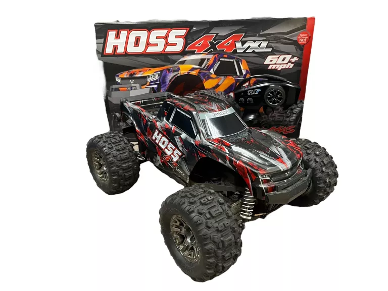 STEROWANY SAMOCHÓD TRAXXAS HOSS 4X4 VXL + AKCESORIA
