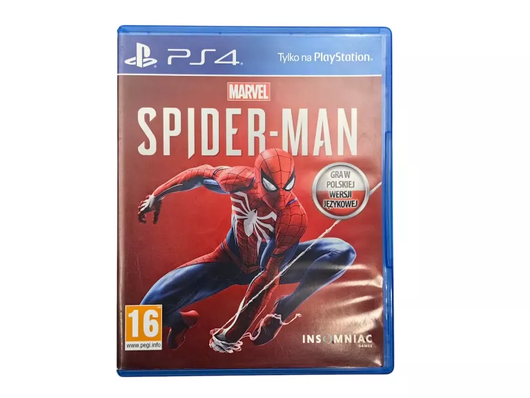 GRA PLAYSTATION 4 SPIDER-MAN POLSKA WERSJA PS4