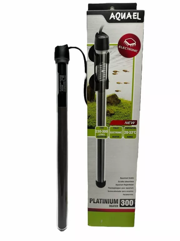 GRZAŁKA DO AKWARIUM AQUAEL PLATINUM HEATER 300 - KOMPLET!