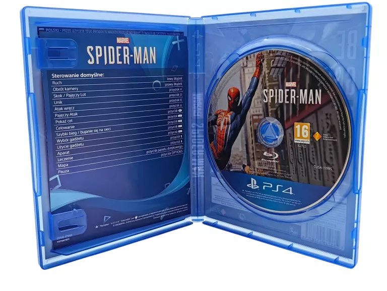 GRA PLAYSTATION 4 SPIDER-MAN POLSKA WERSJA PS4