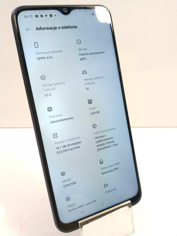 TELEFON OPPO A15 2/32GB