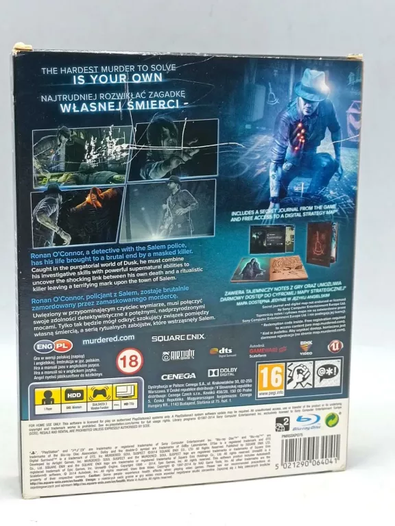 MURDERED: SOUL SUSPECT - LIMITED EDITION PS3