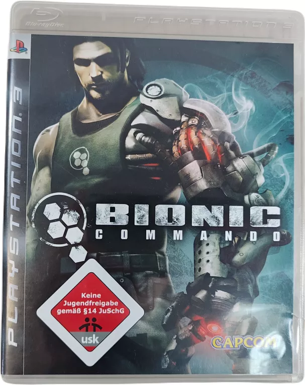 GRA NA KONSOLĘ SONY PLAYSTATION 3 BIONIC COMMANDO NIEMIECKA WERSJA