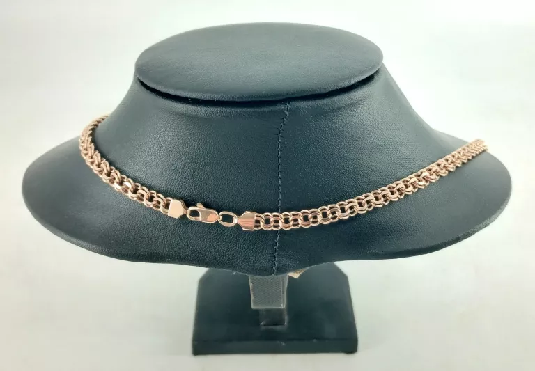 ŁAŃCUCH MĘSKI, SPLOT GARIBALDI, PRÓBY 585, DŁUGOŚĆ 56,5 CM