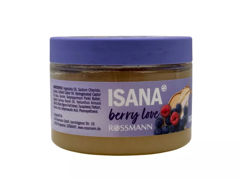 ISANA PEELING CUKROWY DO CIAŁA BERRY LOVE