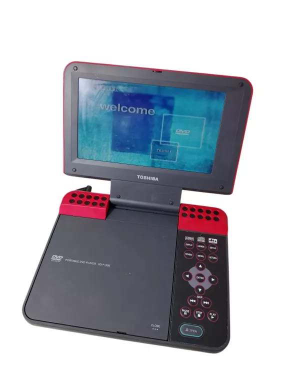 PRZENOŚNY ODTWARZACZ DVD TOSHIBA DVD VIDEO PLAYER SD P1200