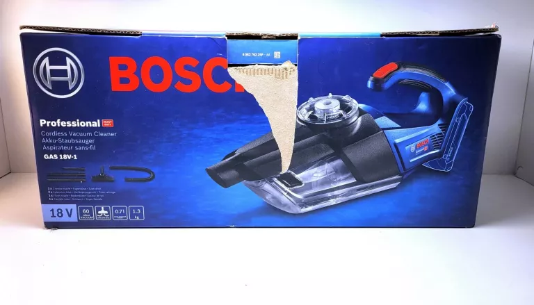 ODKURZACZ AKUMULATOROWY BOSCH GAS 18V-1 KOMPLET