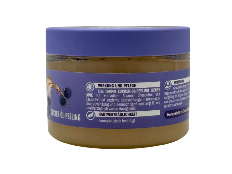 ISANA PEELING CUKROWY DO CIAŁA BERRY LOVE