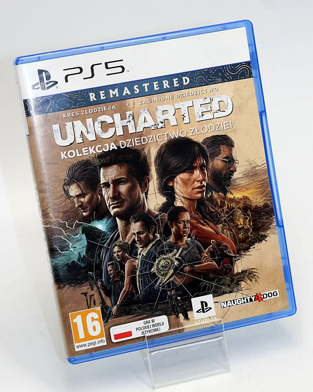 GRA NA KONSOLĘ PLAYSTATION 5 PS5 UNCHARTED KOLEKCJA DZIEDZICTWO ZŁODZIEI