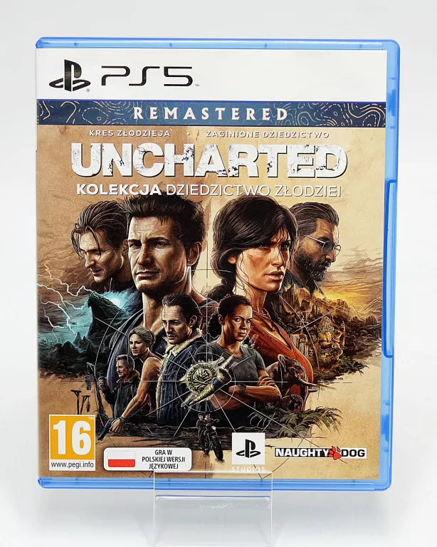 GRA NA KONSOLĘ PLAYSTATION 5 PS5 UNCHARTED KOLEKCJA DZIEDZICTWO ZŁODZIEI