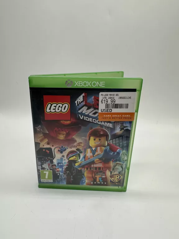 XBOX ONE LEGO THE MOVIE VIDEO GAME