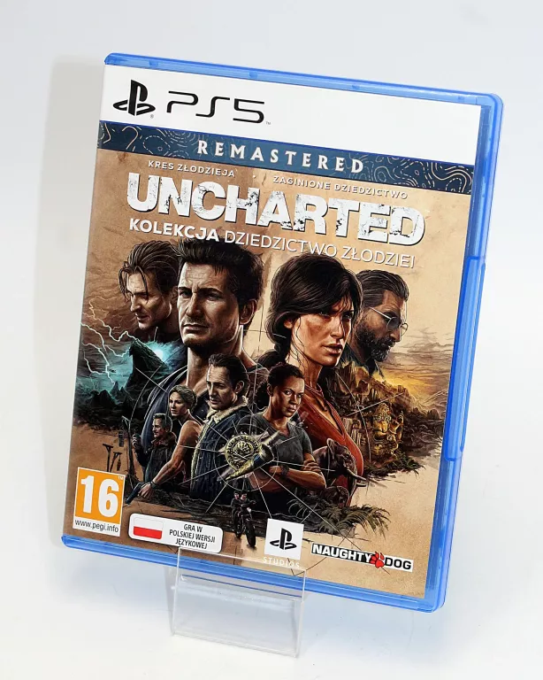 GRA NA KONSOLĘ PLAYSTATION 5 PS5 UNCHARTED KOLEKCJA DZIEDZICTWO ZŁODZIEI