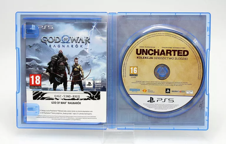 GRA NA KONSOLĘ PLAYSTATION 5 PS5 UNCHARTED KOLEKCJA DZIEDZICTWO ZŁODZIEI