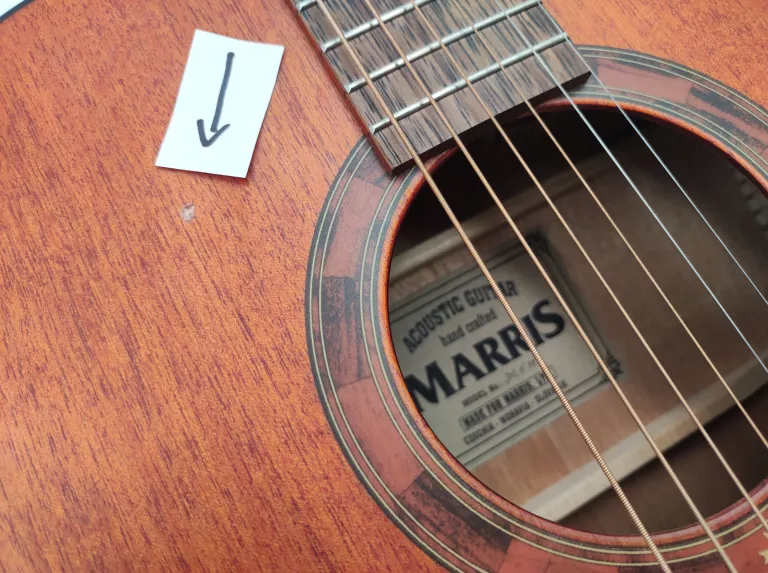 GITARA ELEKTROAKUSTYCZNA MARRIS DCEM CUTAWAY MAHOŃ