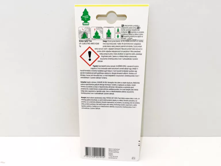 ZAPACH CHOINKA WUNDER-BAUM, ZIELONE JABŁUSZKO
