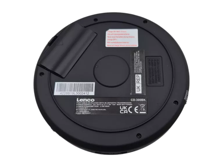 ODTWARZACZ DISCMAN LENCO CD-300BK CZARNY