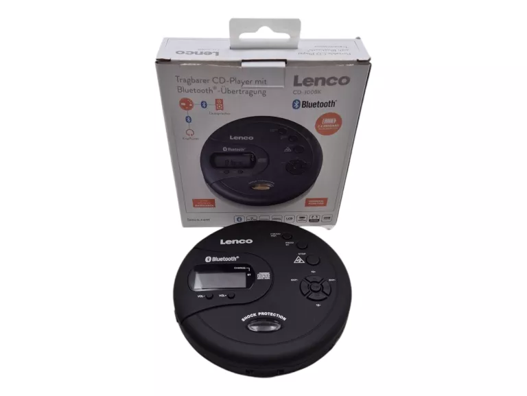 ODTWARZACZ DISCMAN LENCO CD-300BK CZARNY