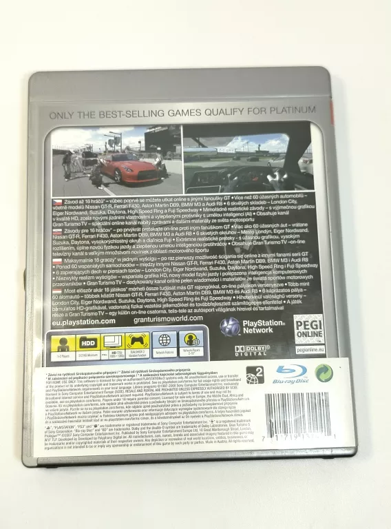 GRA PS3 GRAN TURISMO 5 PROLOGUE WYŚCIGI