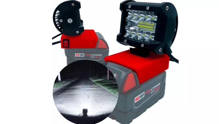LAMPA ROBOCZA DO MILWAUKEE M18 18V HALOGEN LAMPKA 18V MAX