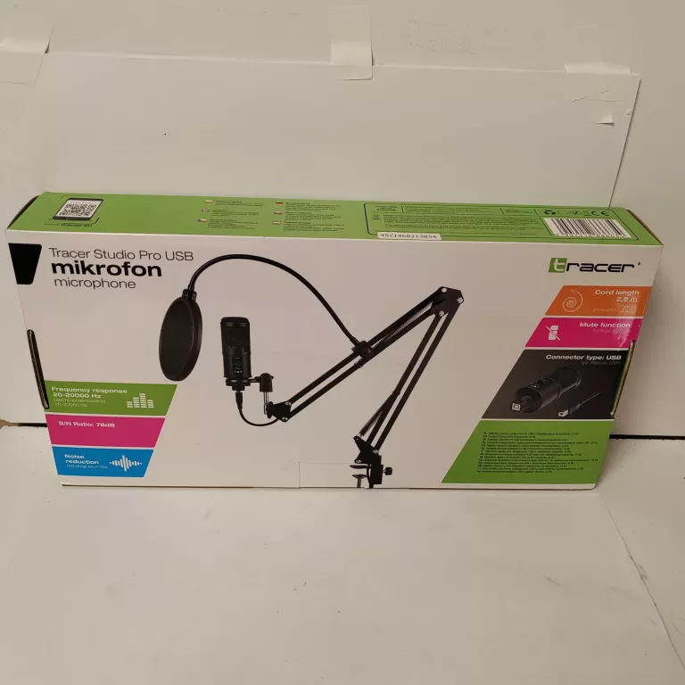 MIKROFON TRACER STUDIO PRO USB - OPIS !!