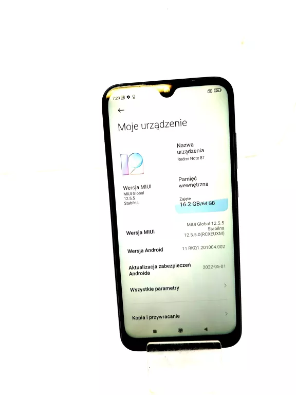 TELEFON SMARTFON XIOMI REDMI NOTE 8T 4/64GB SAM