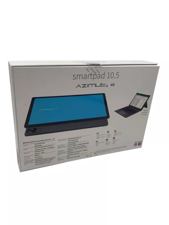 TABLET AZIMUT 4 10,5" 4/64 GB 4G LTE KOMPLET