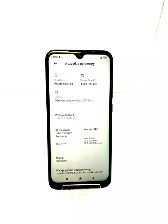 TELEFON SMARTFON XIOMI REDMI NOTE 8T 4/64GB SAM