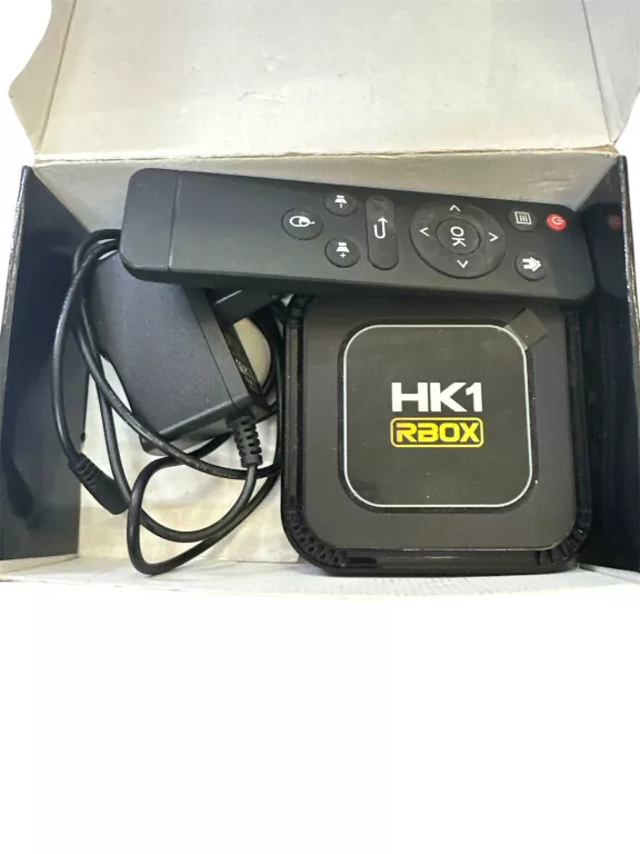 SMART BOX TV  HK1RBOX ANDROID 13 WIFI 6 BLUETOOTH 5.0 PRZYSTAWKA