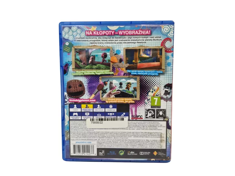 PS4 LITTLE BIG PLANET 3