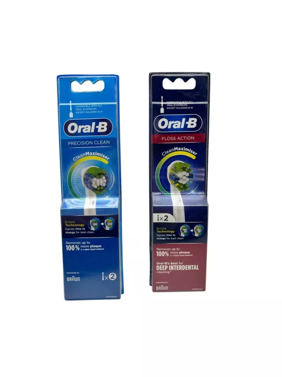 KOŃCÓWKI DO SZCZOTECZKI ORAL-B RÓŻNE RODZAJE